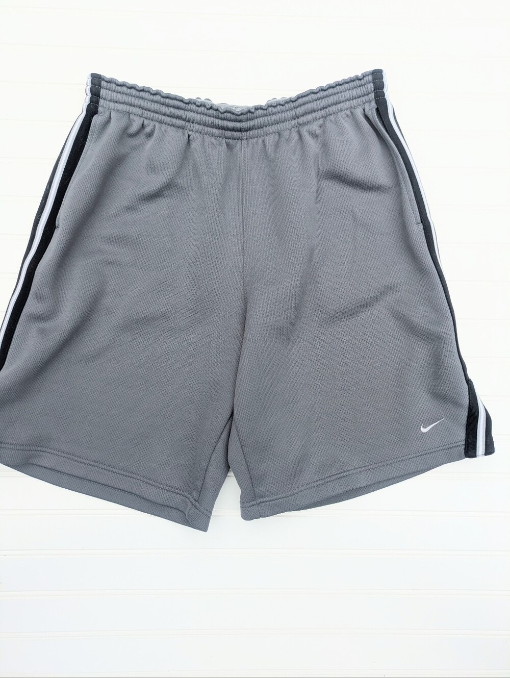 Nike Thick Gray Basketball Shorts